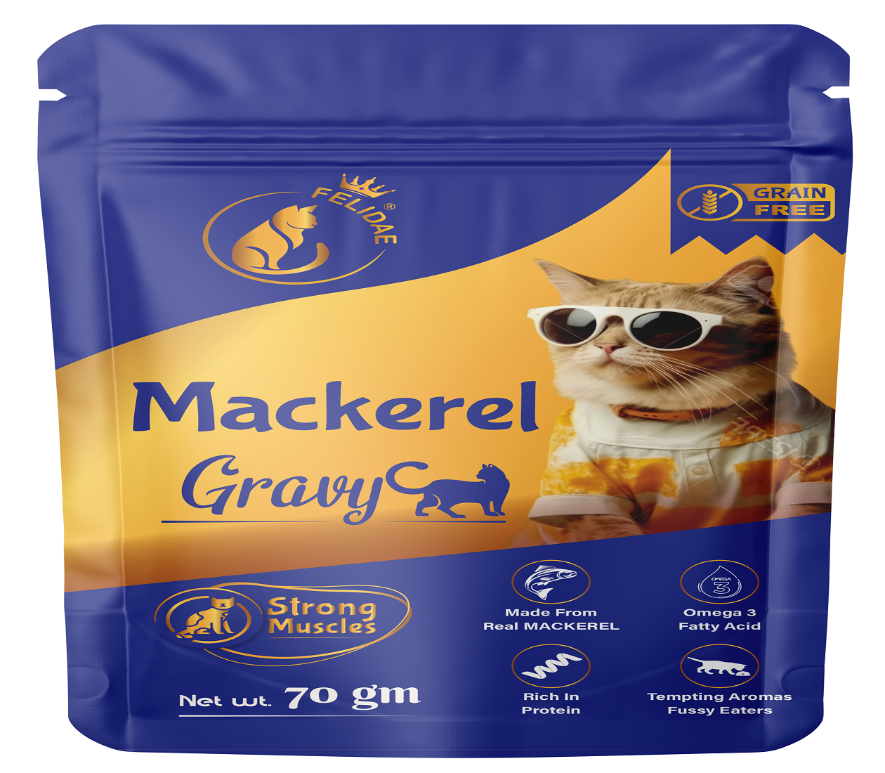 FELIDAE Adult CAT(1+ Year) Mackerel Gravy